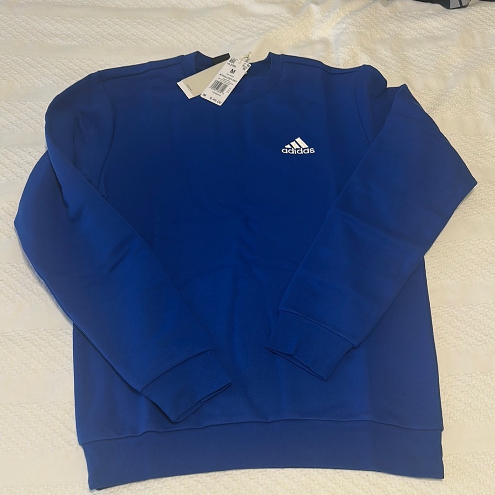 Adidas Royal Blue Feel Cozy Sweatshirt